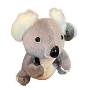 Coca Cola International Bean Bag 5 1/2" Plush Australia Quala Koala Bottle of Co